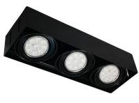 AR111盒燈-無邊框-三燈